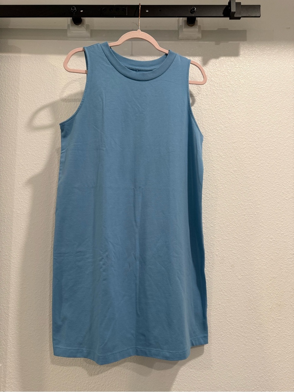 a new day Sleeveless Blue Shift Dress